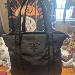 Prada Classic Black Mini Tote